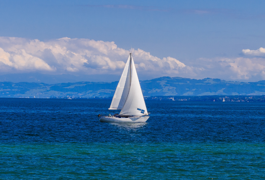 recreational boating sailing boat